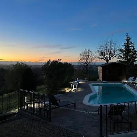 Willa Splendid Magna With Pool And Park - Langhe Hills Govone