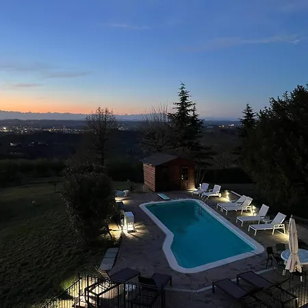 Villa Splendid Magna With Pool And Park - Langhe Hills *