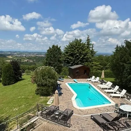 Splendid Magna With Pool And Park - Langhe Hills فيلة