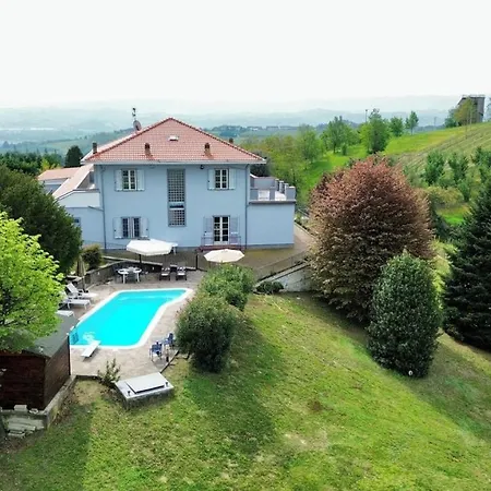 Splendid Magna With Pool And Park - Langhe Hills Willa Govone