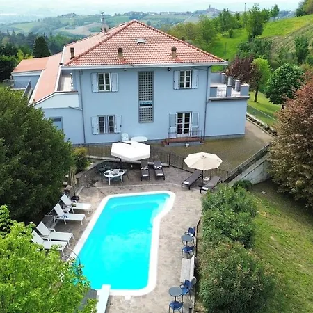 Villa Splendid Magna With Pool And Park - Langhe Hills Govone